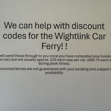 Whitecliff Bay Holiday Park - Most Popular Location Near Pools, Clubs And Beach Bembridge Luaran gambar